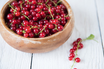 Fresh red currants