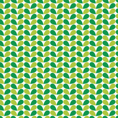 Seamless abstract leaf design background