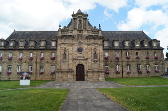 Guingamp, ciel, portail, immeuble, Bretagne, amour, sauvage, 