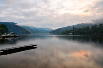 Abendstimmung am See