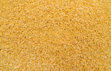 millet flakes background