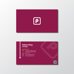 business card