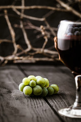 Fresh grapes