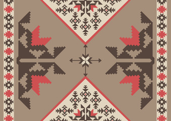 Abstract navajo design