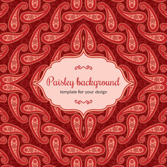 Paisley background