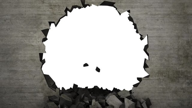 Shattered Wall (With Alpha Channel)