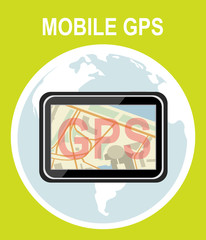 GPS navigation display