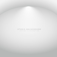 studio background with spot light