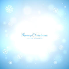 christmas snowflakes background