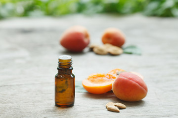 apricot oil container