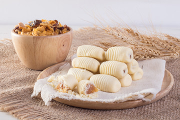 Traditional Chinese cookies pineapple tart