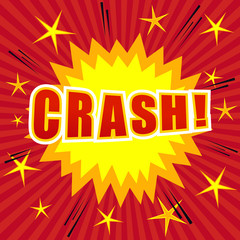 Crash comic cartoon