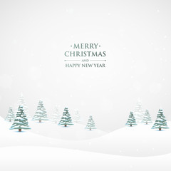 merry christmas greeting design