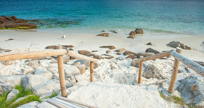 Islas cies beach, Spain