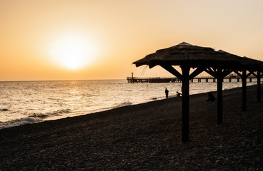 Sunset on the Black Sea