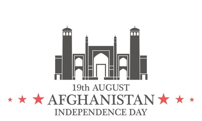 Fototapeta premium Independence Day. Afghanistan