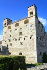 Obraz premium Hungarian famous Rakoczi castle in Sarospatak