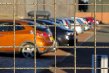 Cars Behind Bars