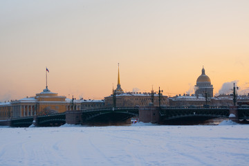 Obraz premium Russia. Saint Petersburg. Winter. the Cabinet of curiosities