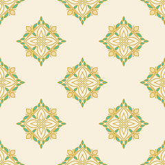 Colorful Moroccan tiles ornaments. Vector illustration