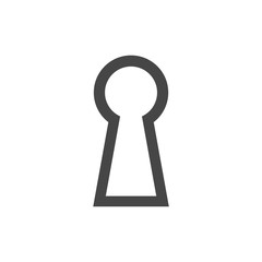 Keyhole Icon Vector