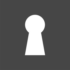 Keyhole Icon Vector