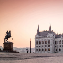 The Hungarian Parliament Building  - obrazy, fototapety, plakaty