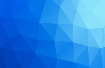 Polygonal greeting card mockup