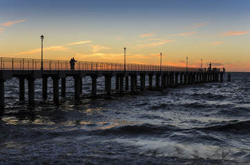 Fototapeta premium закат на море