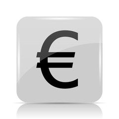 Obraz premium Euro icon