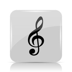 Obraz premium Musical note icon