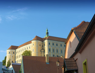 Fototapeta premium Mikulov castle in summer time