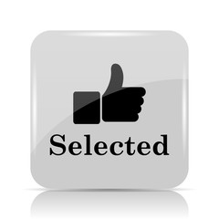 Obraz premium Selected icon