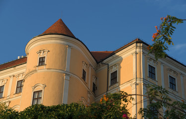 Fototapeta premium Mikulov castle in summer time