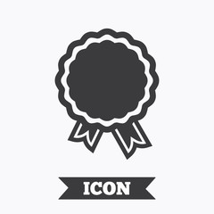 Award icon. Best guarantee symbol.