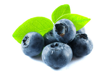 blueberry isolated on white background