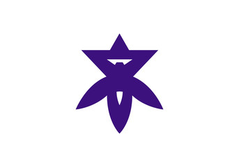 Obraz premium Takatsuki city flag