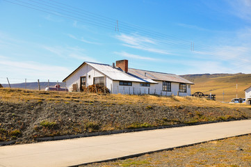 Obraz premium Barn at countryside at Chile, South America