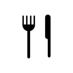 Fork and knife icon