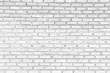 Abstract weathered texture white brick wall background