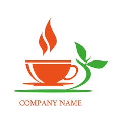 hot drink logo