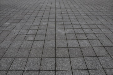 道路　タイル　正方形