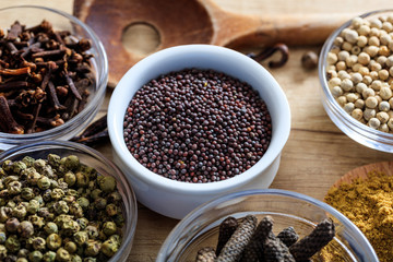 Mustard and other spices