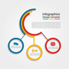 Infographic design template. Vector illustration.