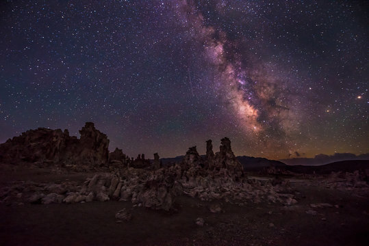 Mono Lake at Night Milky Way California Landscapes