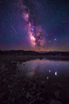 Mono Lake at Night Milky Way California Landscapes