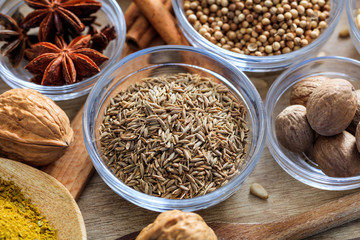 Cumin and other spices