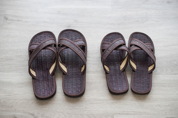 Thai traditional weaved sandals