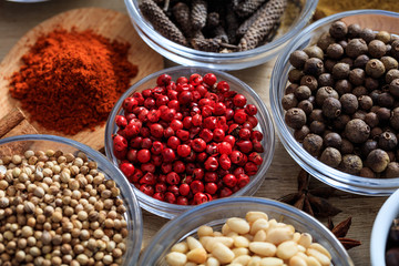 Red pepper and other spices