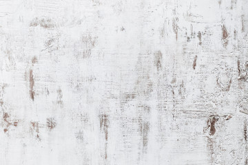 Grunge texture of white painted wall